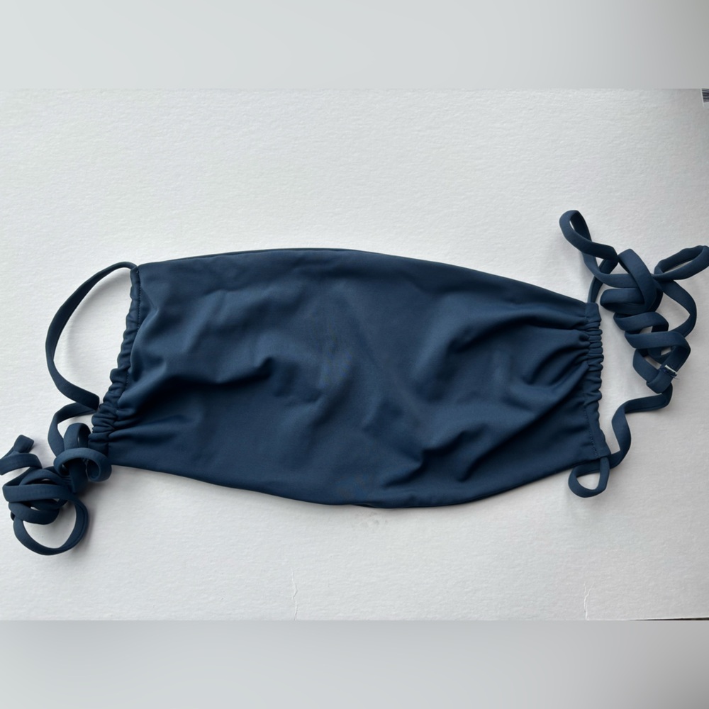 UNIKA Swim WHITNEY BRALETTE MIDNIGHT BLUE medium bikini top